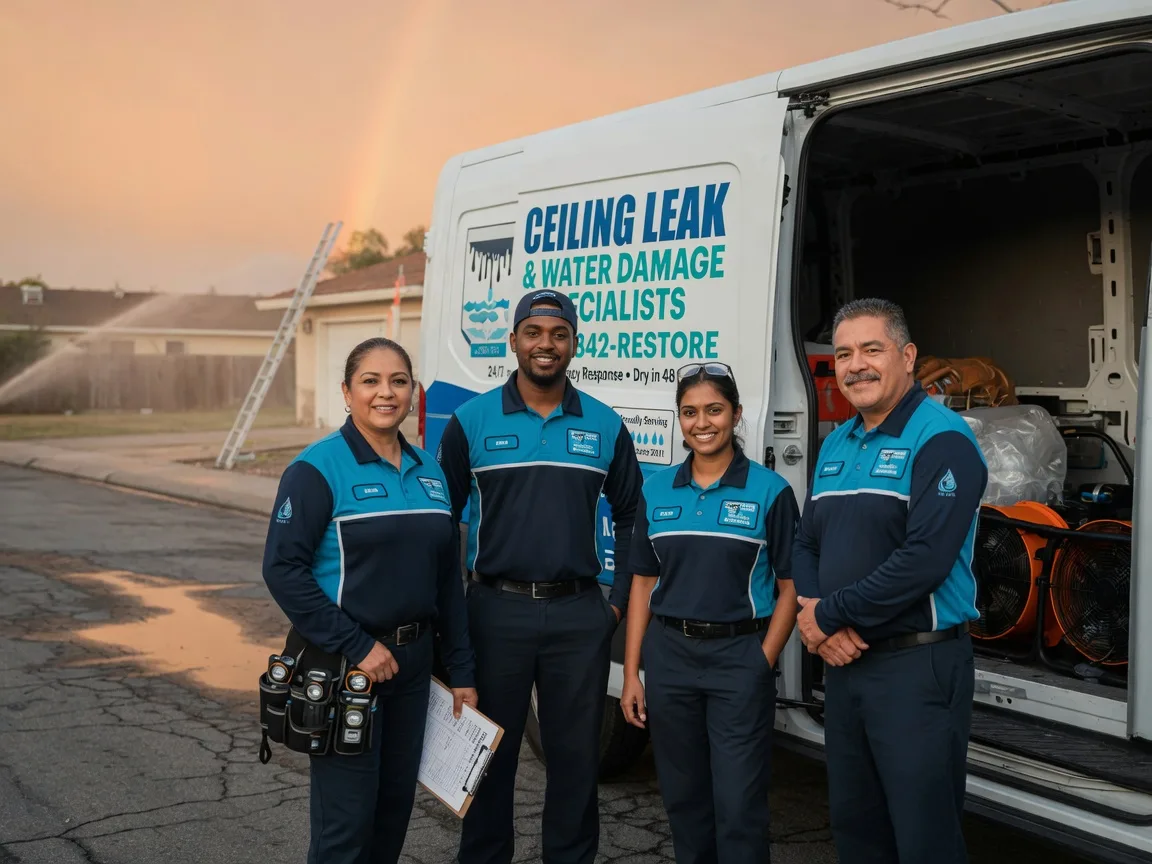 Ceiling Leak Cleanup company in Applegate, CA